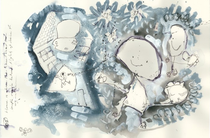 Home is where the heart and soul briefly reside between flights of desire and imagination